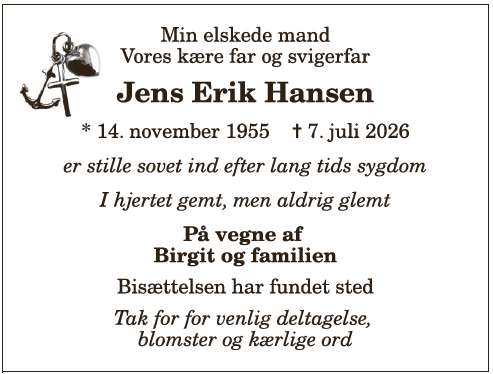 Jens Erik Hansen - 1210415282
