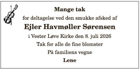 Ejler Havmøller Sørensen - 1210414485