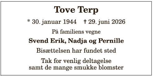 Tove Terp - 1210414616