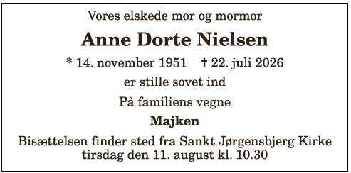 Anne Dorte Nielsen - 1210416610