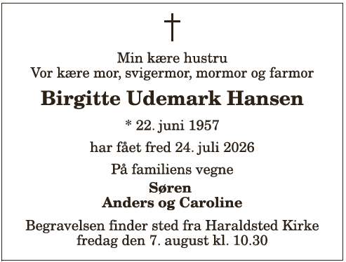 Birgitte Udemark Hansen - 1210416755