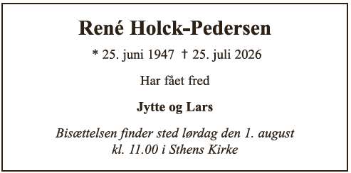 René Holck-Pedersen