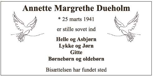 Anette Margrethe Dueholm