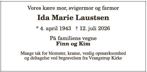Ida Marie Laustsen ID:21679