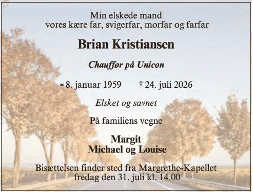Brian Kristensen ID 76942