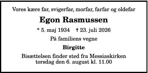 Egon Rasmussen - 1210417162
