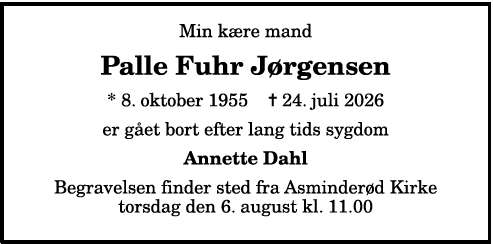 Palle Fuhr Jørgensen - 1210417241