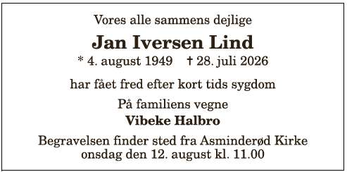 Jan Iversen Lind - 1210417341