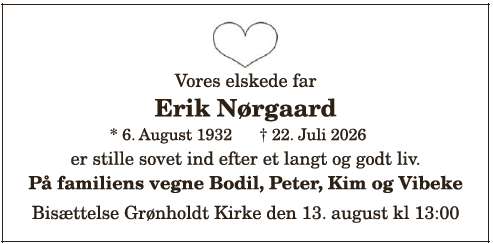 Erik Nørgaard - ID: 21715