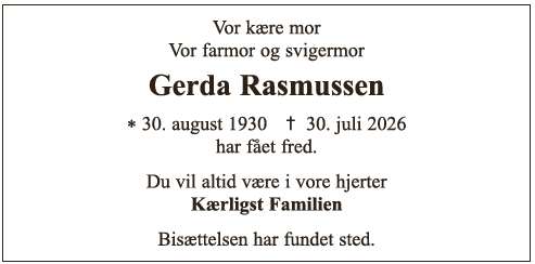 Gerda Rasmussen