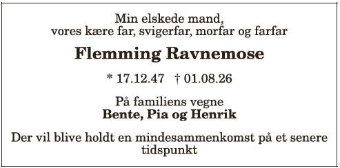 Flemming Ravnemose ID: 21739