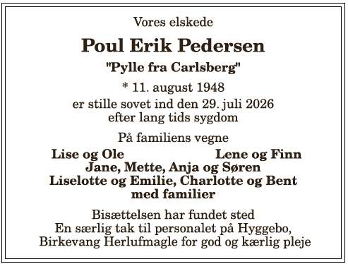 Poul Erik Pedersen - 1210417219