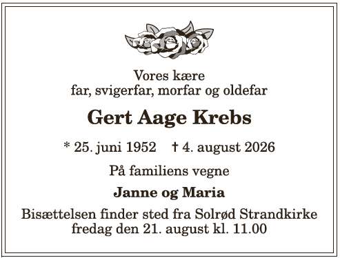 Gert Aage Krebs - 1210417826