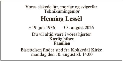 Henning Lessèl ID: 77248