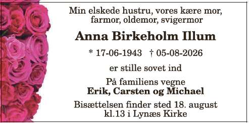 Anna Birkholm Illum ID: 21762