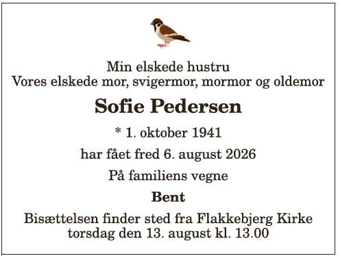 Sofie Pedersen