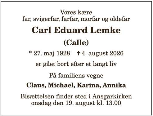 Carl Eduard Lemke - 1210417765
