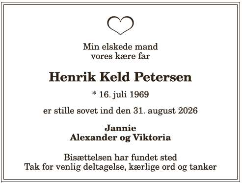 Henrik Keld Petersen - 1210410117