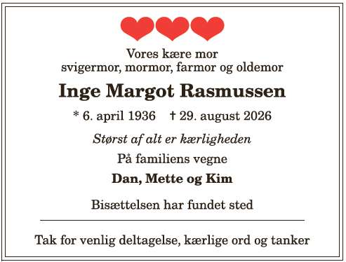 Inge Margot Rasmussen-1210420103