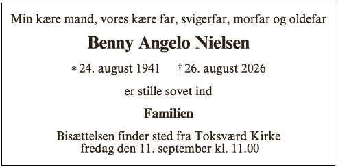 Benny Angelo Nielsen-ID 77982