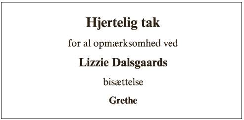Lizzie Dalsgaard - ID 77683