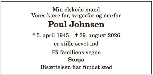 Poul Johnsen - 1210420213