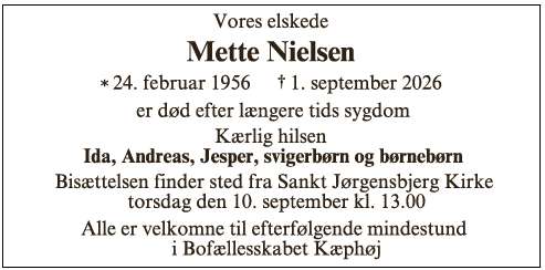 Mette Nielsen  - ID 78191
