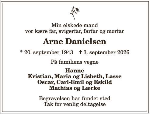 Arne Jens Harald Danielsen