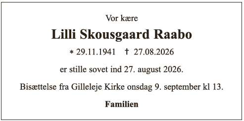Lilli Skousgaard Raabo