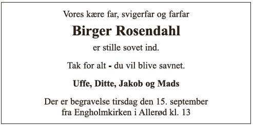 Birger Rosendahl