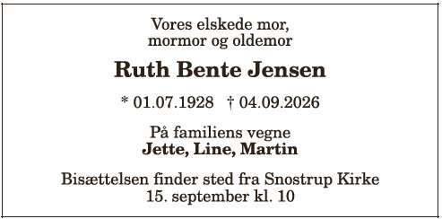 Ruth Bente Jensen