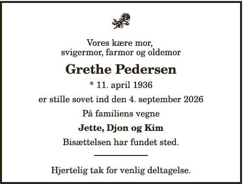 Karen Margrethe Pedersen