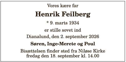 Henrik Feilberg - 1210420329