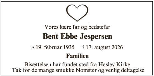 Bent Ebbe Jespersen - ID 78332