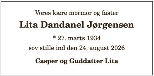 Sigrid Lita Dandanel Jørgensen