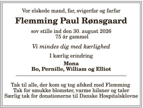 Flemming Paul Rønsgaard