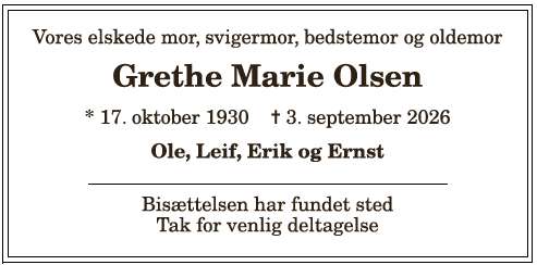 Grethe Marie Olsen-1210420407