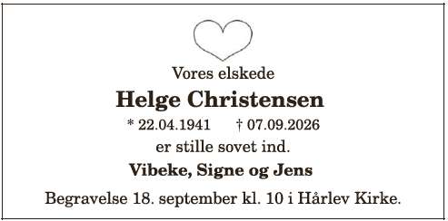 Helge Christensen ID: 21994