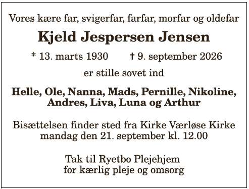 Jens Kjeld Jespersen Jensen