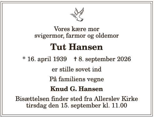 Tuulikki Tuula Heelena Hansen