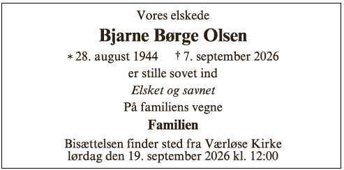 Bjarne Børge Olsen-ID 78352