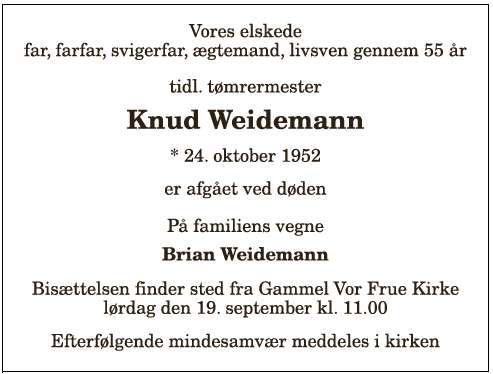 Knud Weidemann - 1210420983