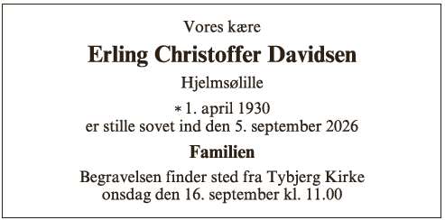 Erling Christoffer Davidsen-ID 78390