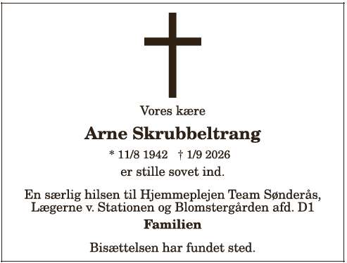 Arne Skrubbeltrang ID: 22003
