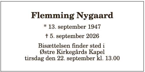 Flemming Nygaard - 1210421159