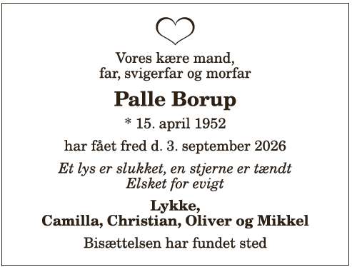 Palle Ivan Borup - 1210420411