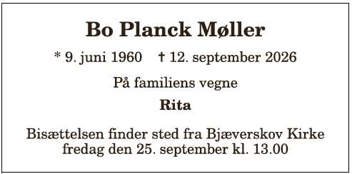 Bo Planck Møller - 1210421145