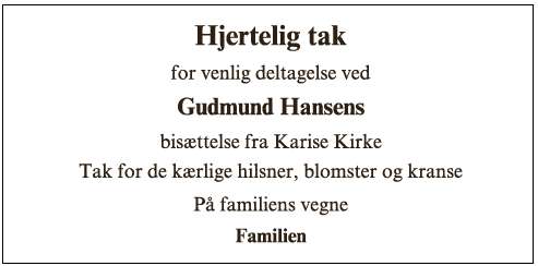 Henri Erling Gudmund Hansen