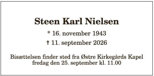 Steen Karl Nielsen - 1210421441