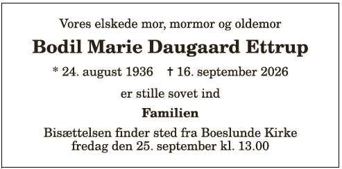 Bodil Marie Daugaard Ettrup